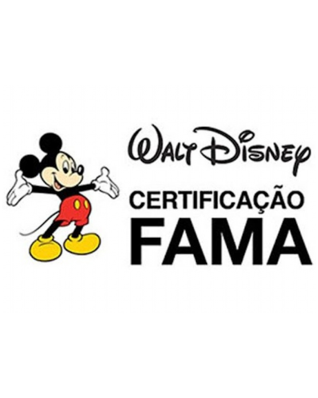 Selo Walt Disney Certificação FAMA